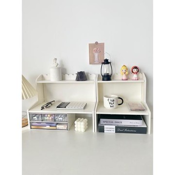 ins風桌面置物架學生宿舍好物增高架桌上整理架辦公室多層收納架