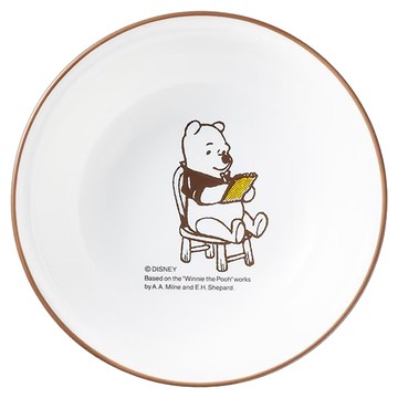 Corelle Brands 康寧餐具 沙拉碗  小熊維尼 白色  1個