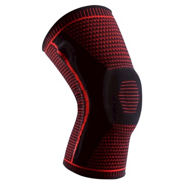 OMG 半月板護膝 建議55~75kg 黑紅色 31cm - 運動防護 舒適透氣  1個