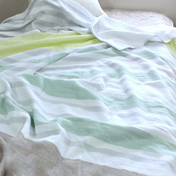 今治毛巾被 原野綠