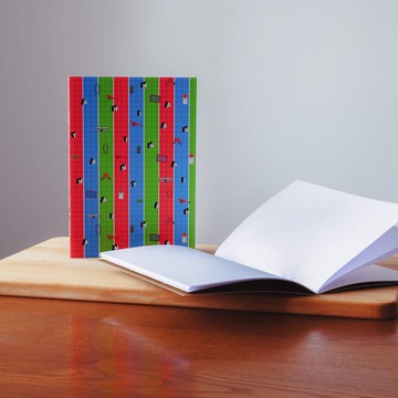 【錦源興】茄芷袋A5空白筆記本 | 手帳 集章本 日誌 A5 空白 禮物