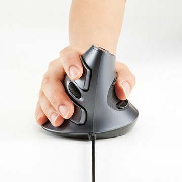 無線鼠標usb電腦筆記本臺式垂直立式豎握人體工學創意