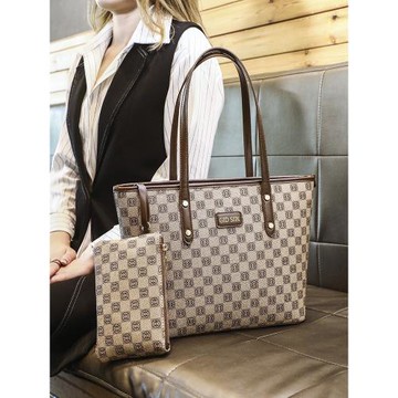 真皮女包2025新款時尚大容量單肩手提包簡約百搭通勤包托特大包包