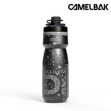 CAMELBAK PODIUM DIRT SERIES保冷防塵噴射水瓶 CB1901003062｜620ml 瀝青黑