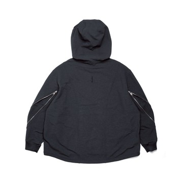 【日貨代購CITY】2023AW OqLiq unzip hoodie 機能 刺繡 LOGO 帽T 現貨