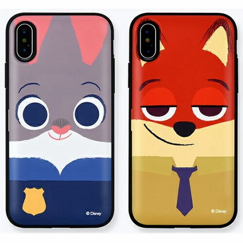 Zootopia Square Face ズートピア Ic Suica カード収納可能 Iphone Galaxy ケース カバー スマホケース 通販 Lineポイント最大get Lineショッピング