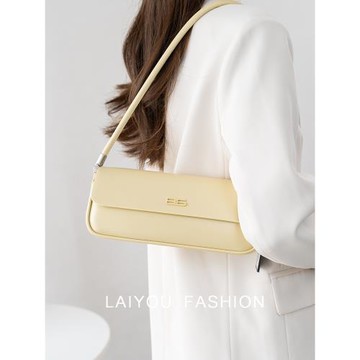 小眾法棍包女2025新款簡約時尚真皮定型腋下包休閑高級感單肩包潮