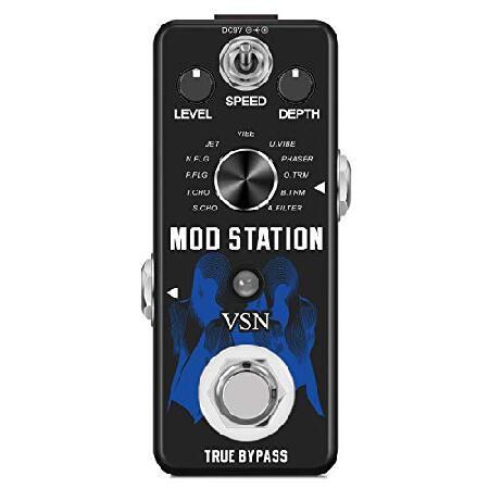 VSN Modulation Guitar Effect Pedal Digital Mod Station Pedals With 11 Kinds Classic Effect for Electric Guitar True Bypass