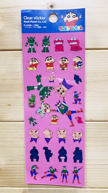 【震撼精品百貨】蠟筆小新_Crayon Shin-chan~蠟筆小新貼紙-粉*43126
