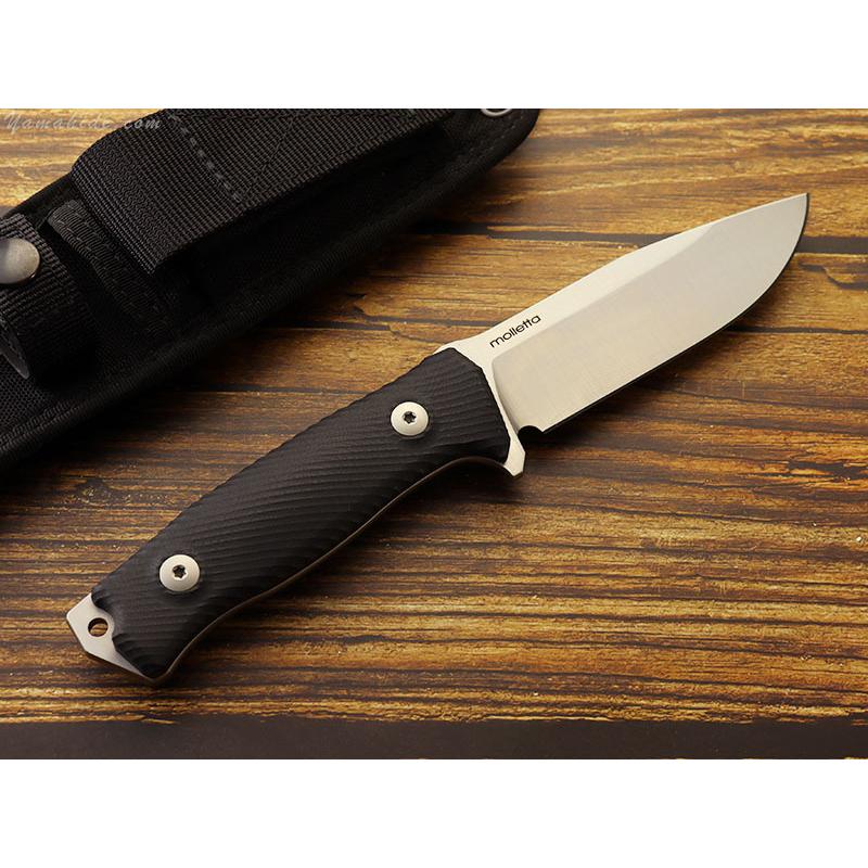 ライオンスチール 02LS018 M5 G10 ブッシュクラフトナイフ LionSteel M5 G10 Bushcraft Knife