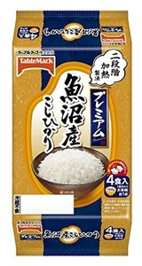 テーブルマーク たきたてご飯 魚沼産こしひかり (150Ｇ)4P