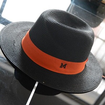 現貨+預購 渡假草帽防曬遮陽帽編織帽大帽簷-時尚有型爵士帽休閒女帽子73ti45【獨家進口】【米蘭精品】