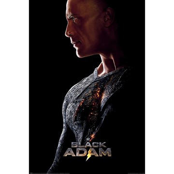 【DC】黑亞當(側身)進口海報/巨石強森/Black Adam/The Rock