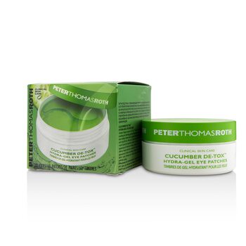 Peter Thomas Roth 彼得羅夫 青瓜膠原水凝眼膜Cucumber De-Tox Hydra-Gel Eye Patches 30pairs-眼唇護理