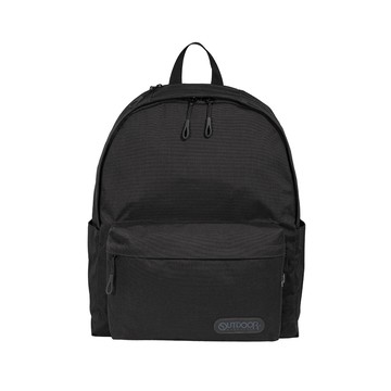 【OUTDOOR】極簡風尚15.6吋電腦後背包-黑色 OD263107BK