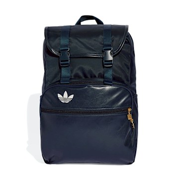 Adidas Backpack 藍色 翻蓋 大容量 後背包 JC8326