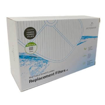 Petoneer 抑菌環保過濾芯片組（6片裝）