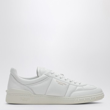 Low Top Upvillage white leather trainer