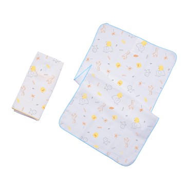 黃色小鴨印花紗布澡巾-2入（30*50CM）