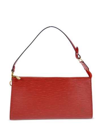 Louis Vuitton - 2000 pre-owned Pochette shoulder bag - women - Leather - One Size - Red