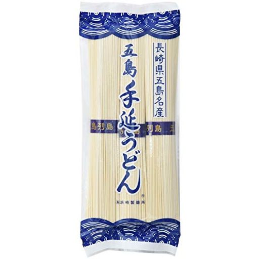 浜崎製麺所 五島名産 五島手延うどん 青袋 300G