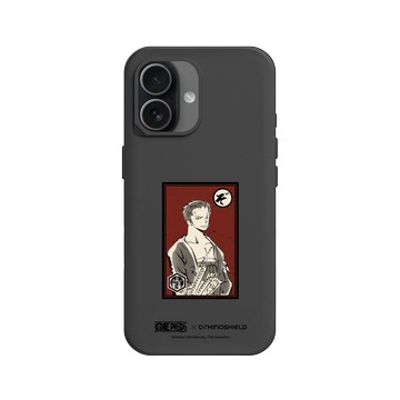 iPhone 17 SolidX 黑 - 航海王 One Piece - 角色畫框系列-索隆