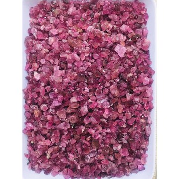 天然紅碧璽西瓜碧原石碎石礦物 18元一包 克重18克原創diy設計