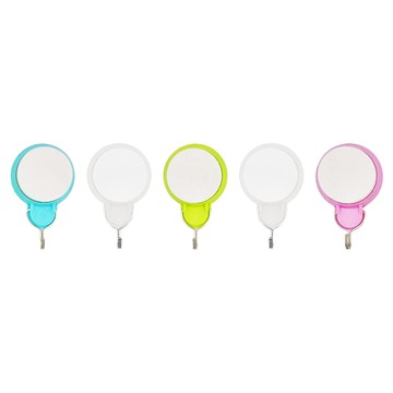 mohe 木暉居家 馬卡龍彩色吸盤掛勾 6 x 6 x 10cm 0.15kg  馬卡龍彩色  1組