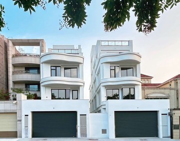 十期公園首排大地坪可停三車純白電梯豪墅｜台中市北屯區軍福十一路