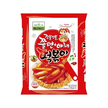七甲農產-辣炒年糕QQ麵(含醬)