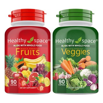 🚚 免運免稅✅ 限時促銷 ✅ 蔬菜水果膠囊套裝90粒+90粒SupplementsCapsules