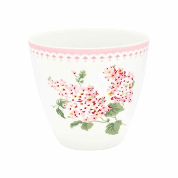 丹麥GreenGate Luna white 拿鐵杯