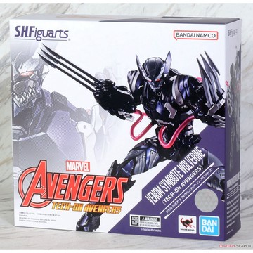 星矢TOY 板橋實體店面 BANDAI 萬代 正版 超快速出貨 SHF TECH-ON AVENGERS 猛毒化 金鋼狼