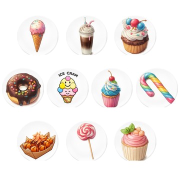 餐桌用品 TRON 圓形硬式硅藻土杯墊 小吃與甜品 吸水杯墊 速乾杯墊 防潮杯墊