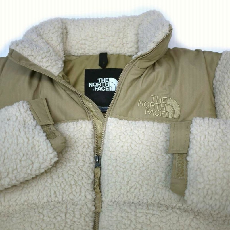 USモデル ザ・ノースフェイス ユニセックス シェルパ ヌプシ ダウンジャケット(ベージュ系) ボア THE NORTH FACE UNISEX Sherpa  Nuptse Jacket 日本未発売 | LINEブランドカタログ