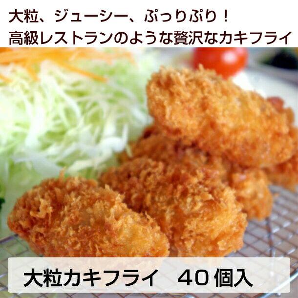 かきフライ Lサイズ 1kg （500g 20粒×2パック）カキフライ 牡蠣 広島県産 冷凍便