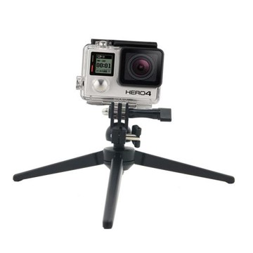 勁捷KT-30S迷你手機自拍小支架 三角架鋁合金材質 桌面通用三腳架