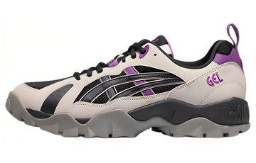 ASICS GEL-TRUCK SNEAKERS WHITE PURPLE GREY