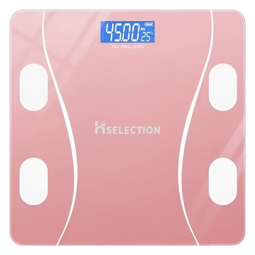 Ho覓好物 自動體重計 電池款  1個  JP-4308  粉色
