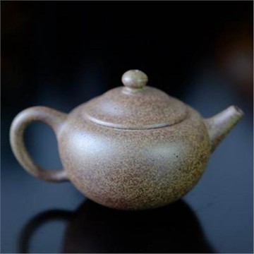 柴燒小品紫砂壺黃龍山原礦紫泥手工精湛宜興正品紫砂壺收藏1入 -