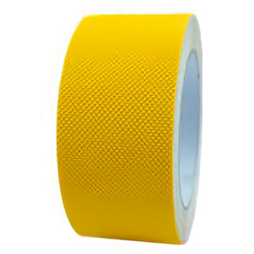 費歐家 鑽石紋防滑防水膠帶 5m x 2.5cm 黃色 防滑膠條 止滑貼片  1個