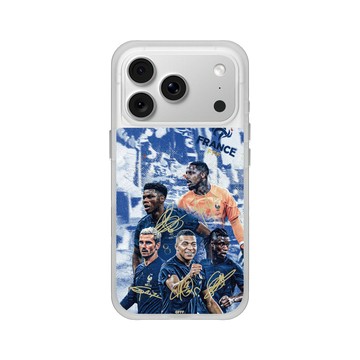 iPhone 18 Pro SolidX 霧透 - FFF - France National team - Signatures 1