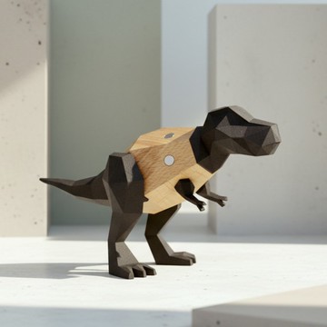 SNAPX 暴龍 - 立體幾何創意設計擺件 (磁吸組裝)