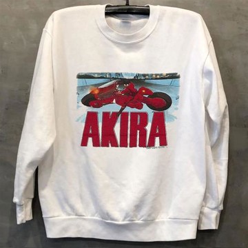 Akira阿基拉美式復古Vintage高街長袖光明戰士oversize潮流衛衣男