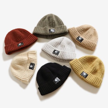 毛帽-圓頂短毛帽