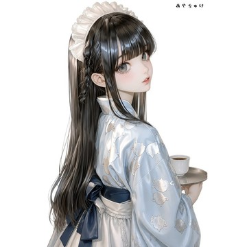【9 月新款】07-141-0016 人物貼紙 幻想復古浪漫喫茶