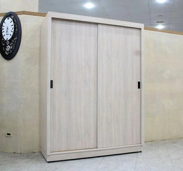 【歐風別館】莫內五尺白梧桐色衣櫃【基隆至台中免運費】