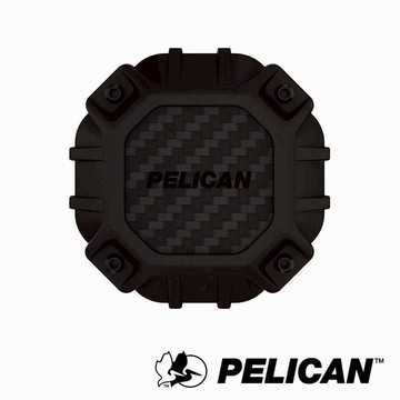 美國 Pelican 派力肯 Marine 陸戰隊 AirTag 專用防水黏貼式保護殼 黑