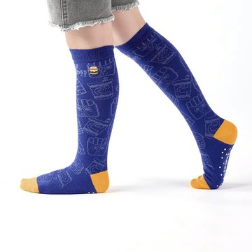 【Change Tone 襪子專賣店】下課鐘聲〈藍/兒童款〉