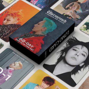 ⭐韓國代購⭐55張BIGBANG權志龍小卡最新Ubermensch G-DRAGON卡片DRAMA收藏卡